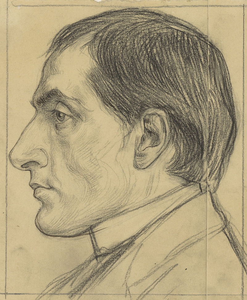 Jan Veth - Portret van Lugné Poe