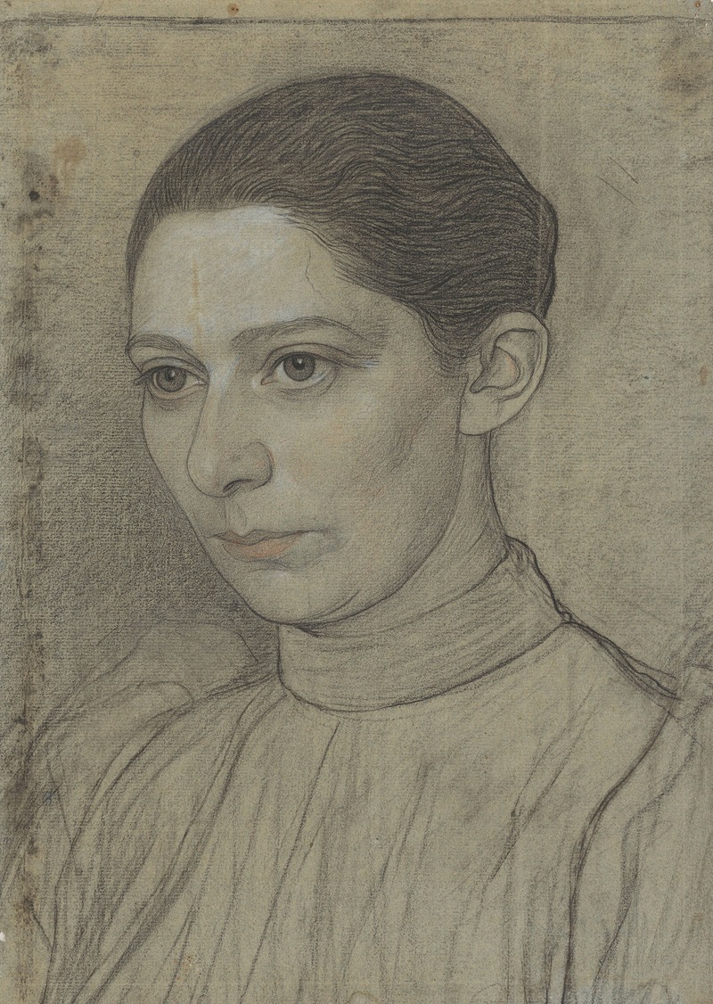 Jan Veth - Portret van Mej. Sara de Swart