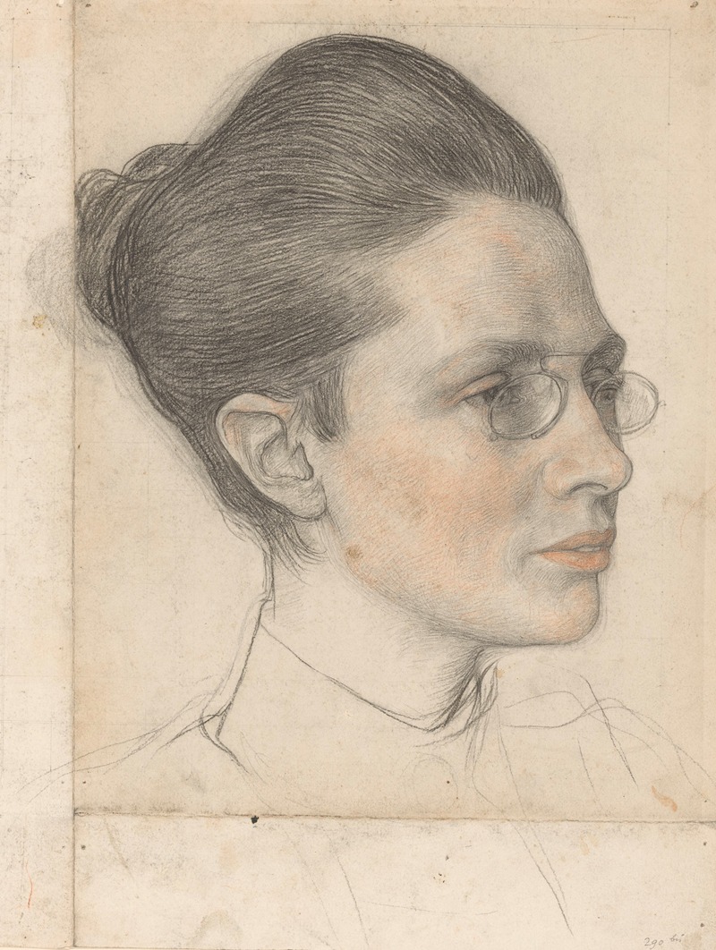 Jan Veth - Portret van mevrouw K.C. Boxman-Winkler