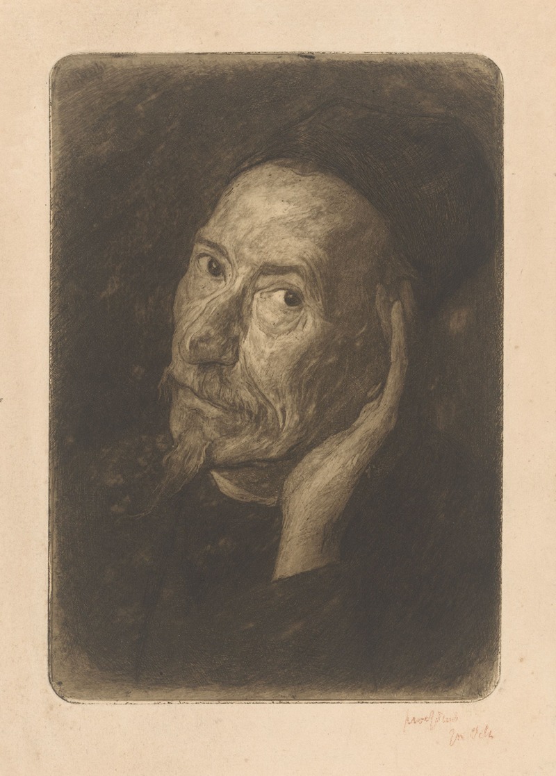 Jan Veth - Portret van Paul Joseph Constantin Gabriël