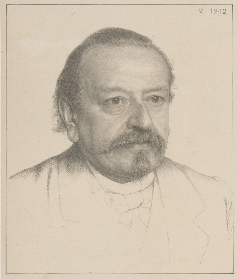 Jan Veth - Portret van Reinier Willem Petrus de Vries