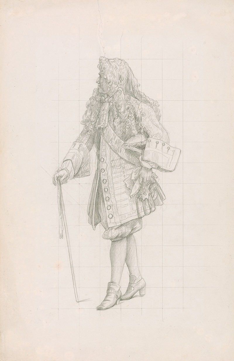 Jean-Léon Gérôme - Study of a Courtier.