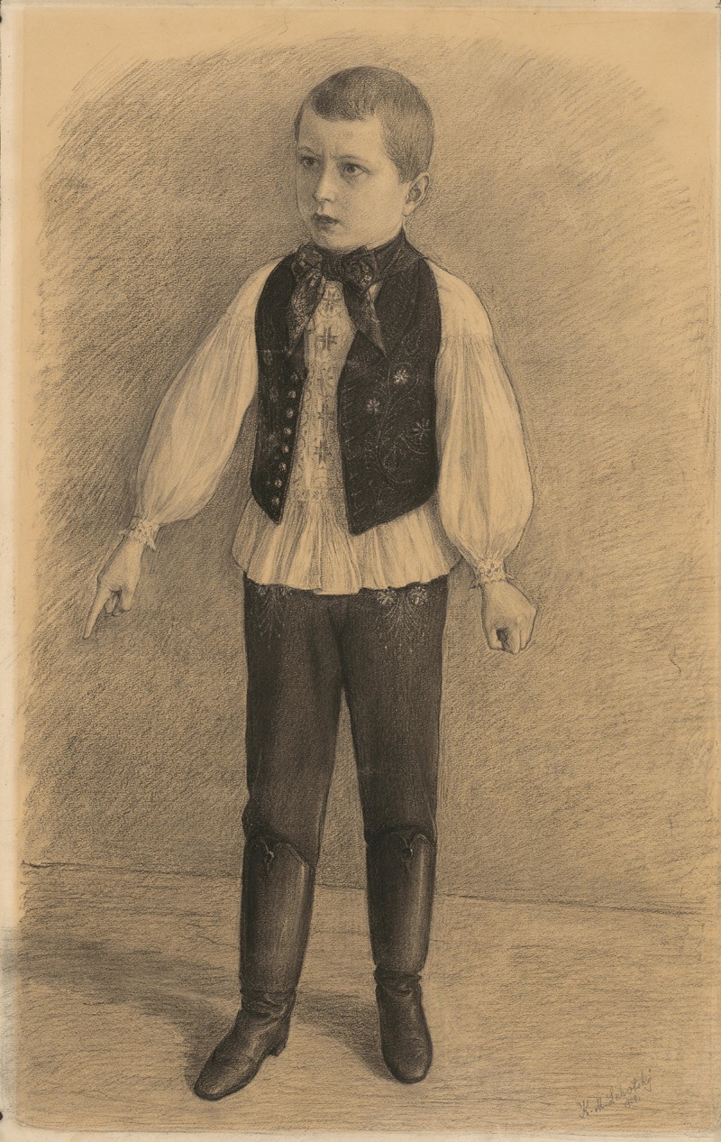 Karol Miloslav Lehotský - Figure of a Little Boy