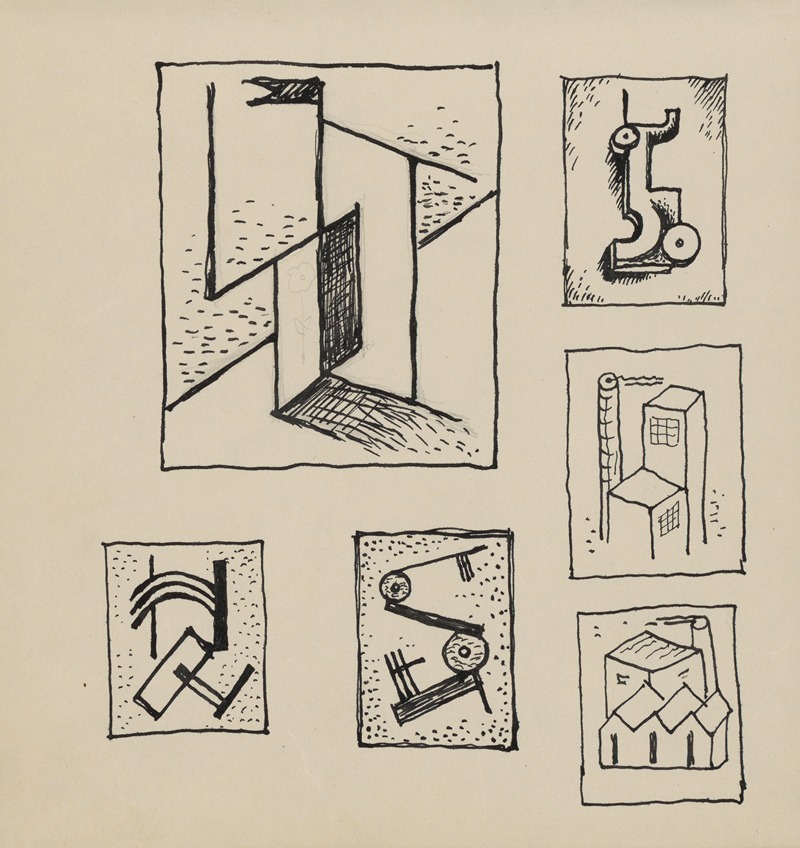 Mikuláš Galanda - Sketchbook with Various Studies
