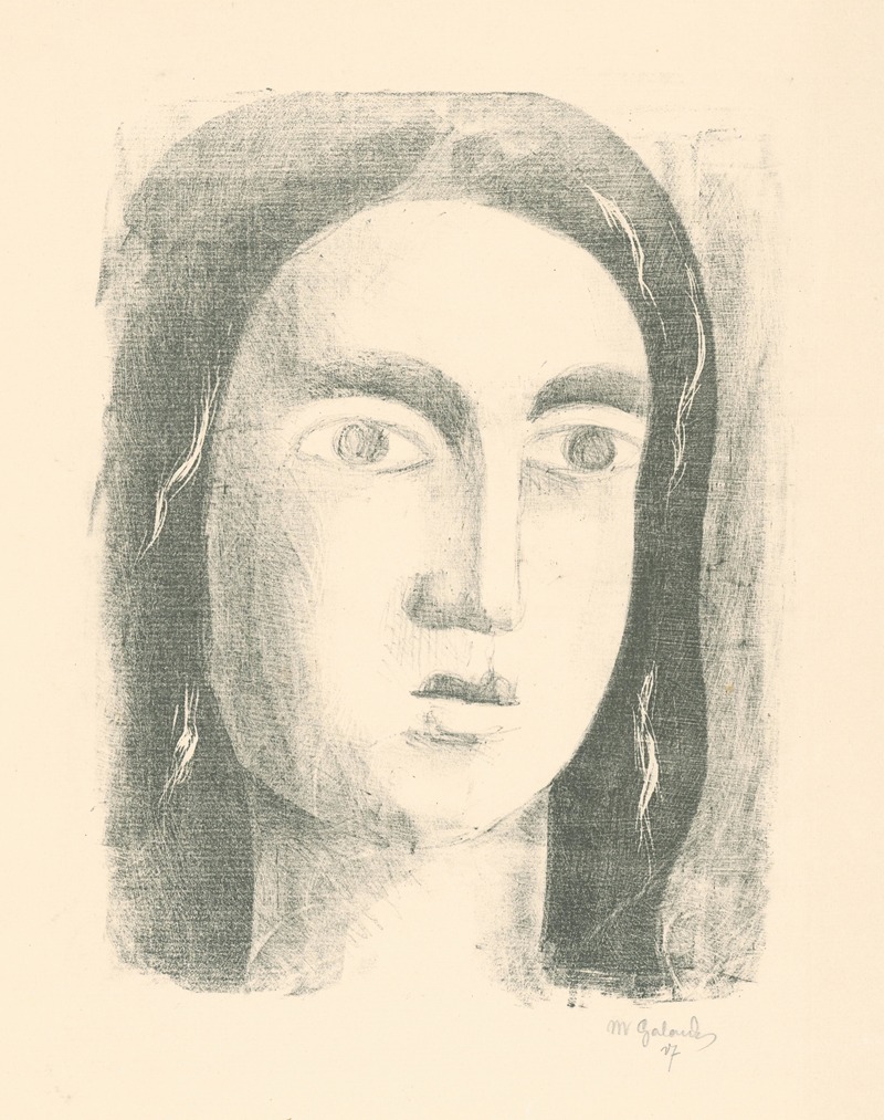 Mikuláš Galanda - The head of a Woman