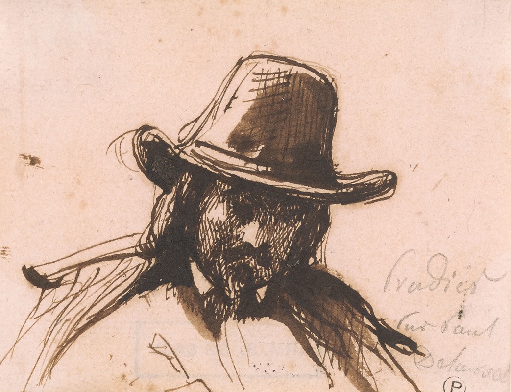Paul Delaroche - Portrait of James Pradier (1792-1852)