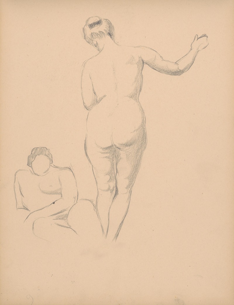 Štefan Polkoráb - Sketchbook with nudes