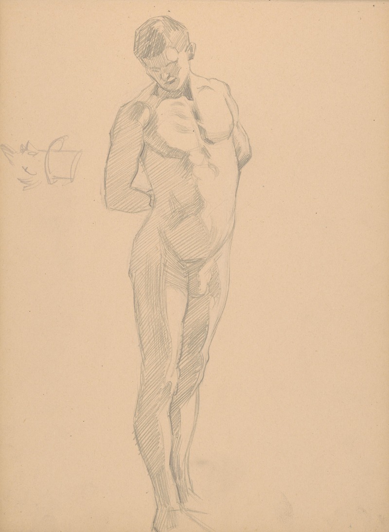 Štefan Polkoráb - Sketchbook with nudes