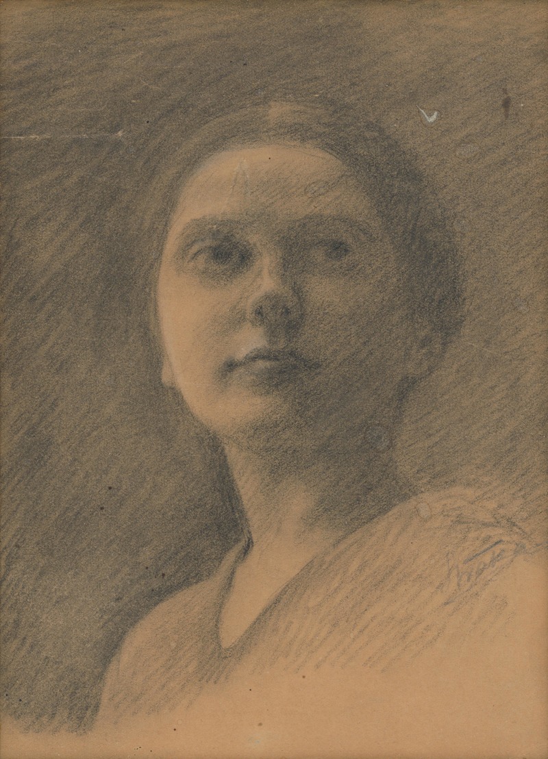 Štefan Straka - Portrait of a Young Woman