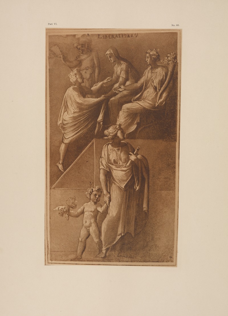 P. & D. Colnaghi - Allegorical drawing of liberty