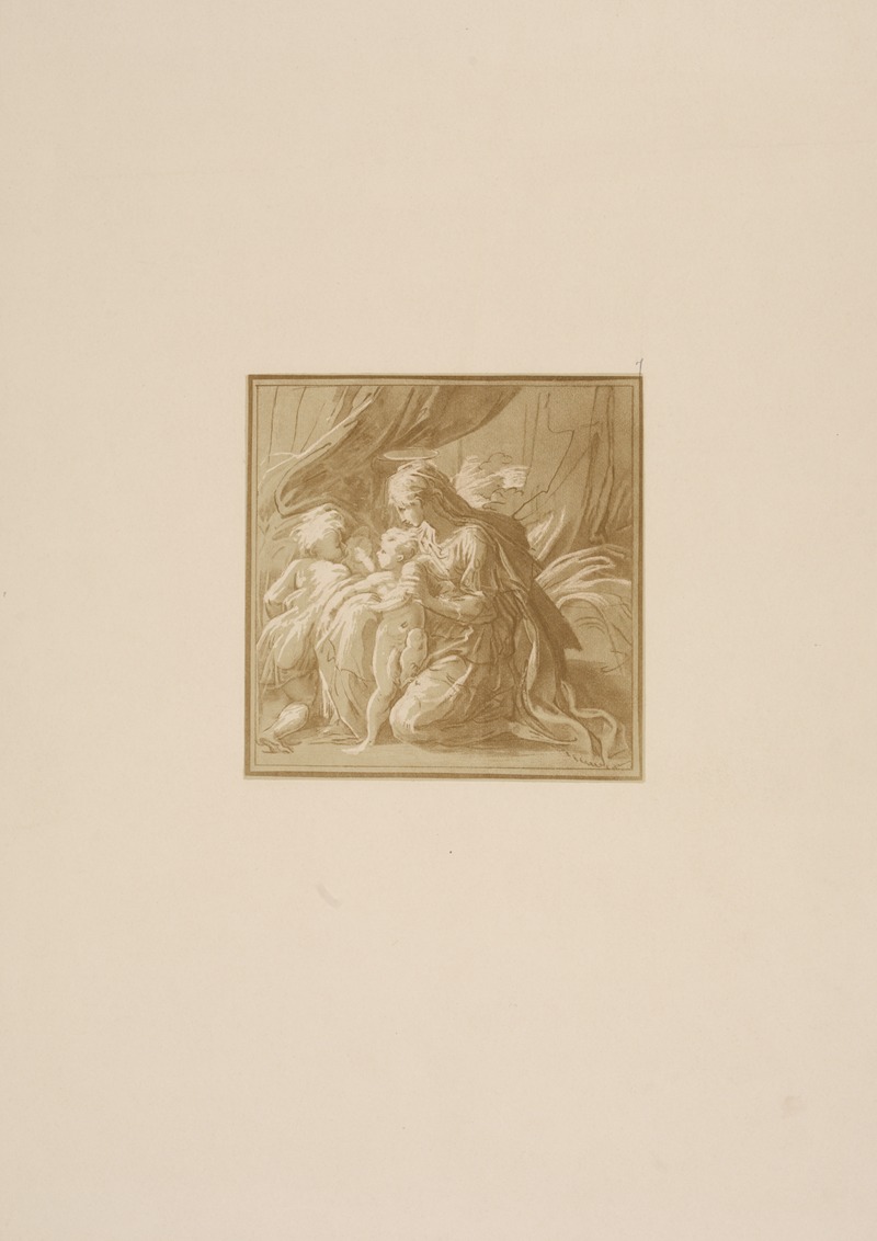 P. & D. Colnaghi - Andrea Schiavone – The holy family