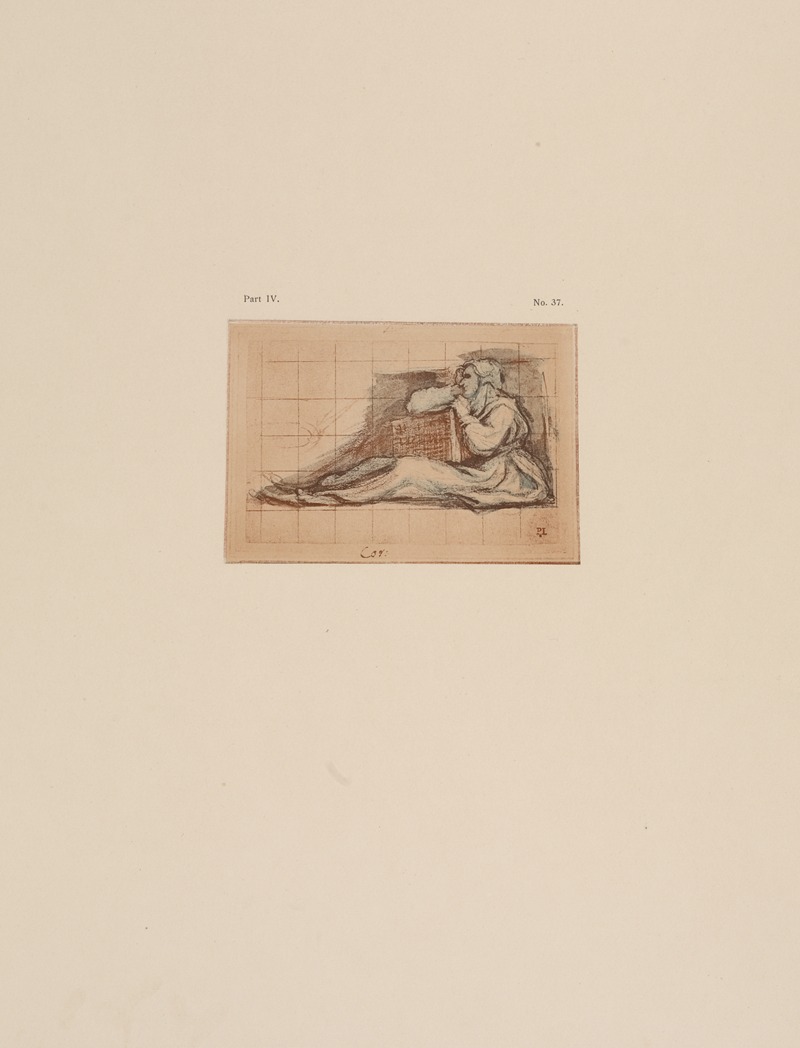 P. & D. Colnaghi - Correggio – Reclining figure 2