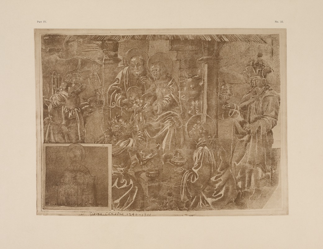 P. & D. Colnaghi - Drawing of adoration of the kings