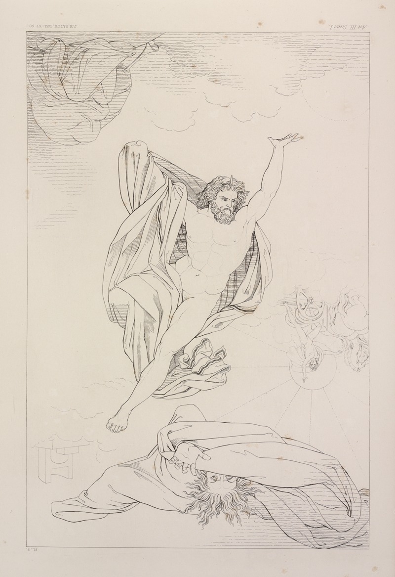 Sir Joseph Noel Paton - Compositions from Shelley’s Prometheus unbound Pl.9