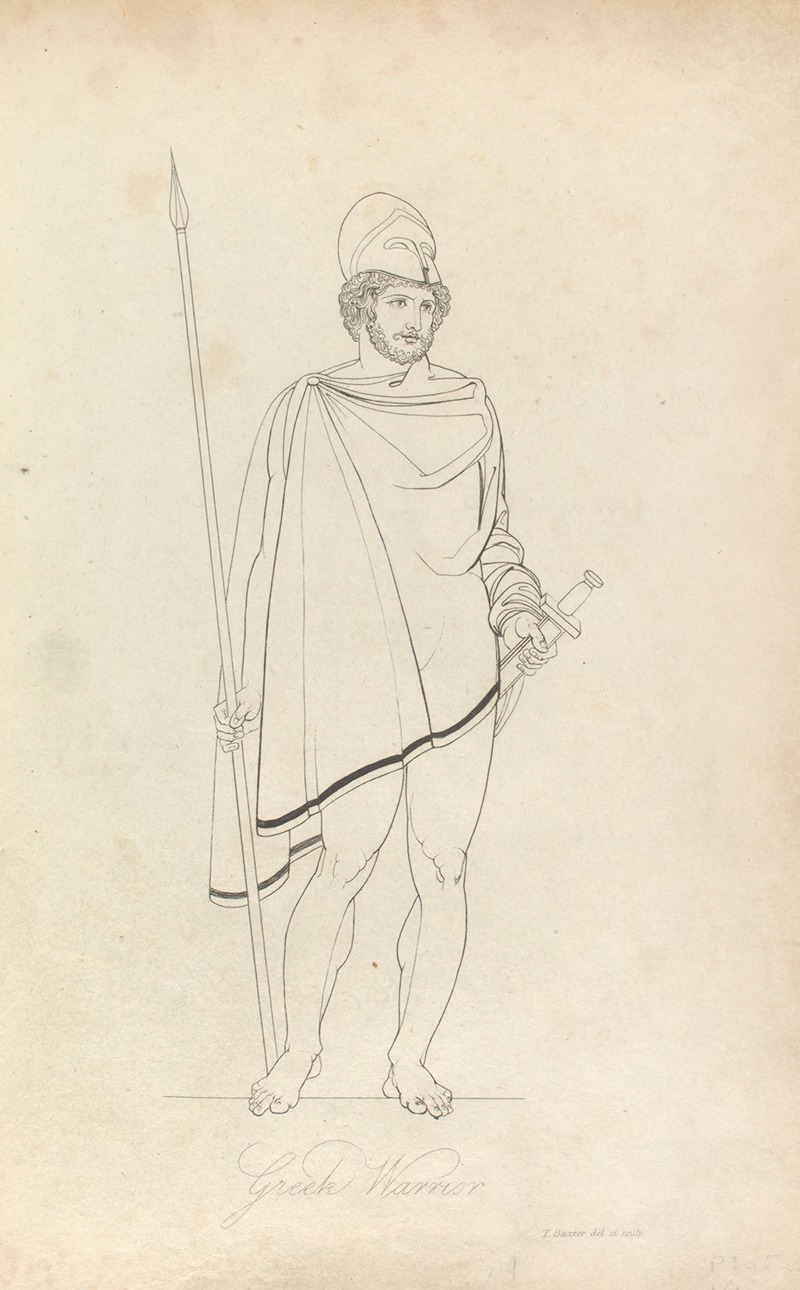 Thomas Baxter - Greek warrior.