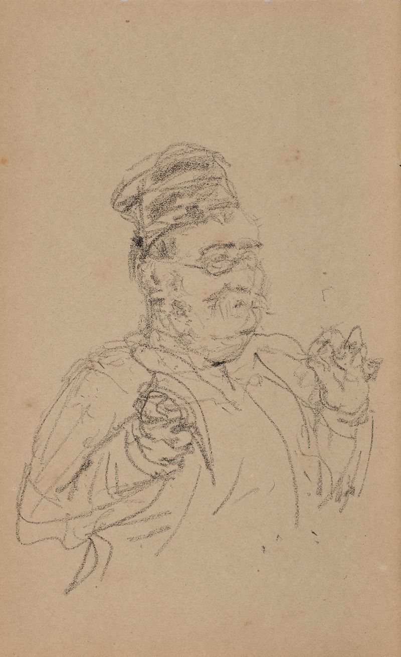 Henri de Toulouse-Lautrec - Homme à la toque