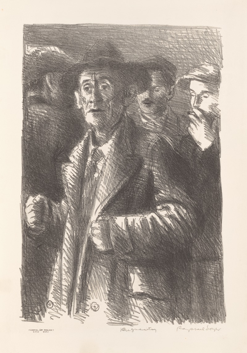 Raphael Soyer - Pugnacity