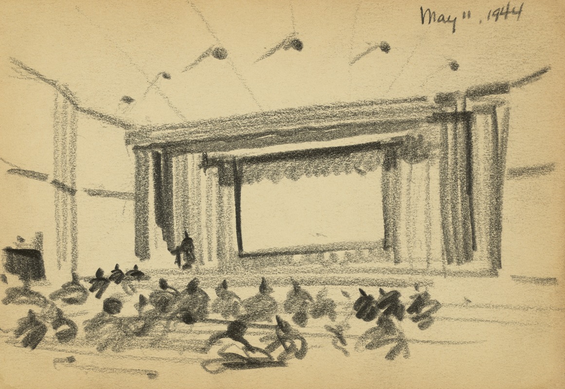 Victor Alfred Lundy - Auditorium at Fort Jackson, South Carolina