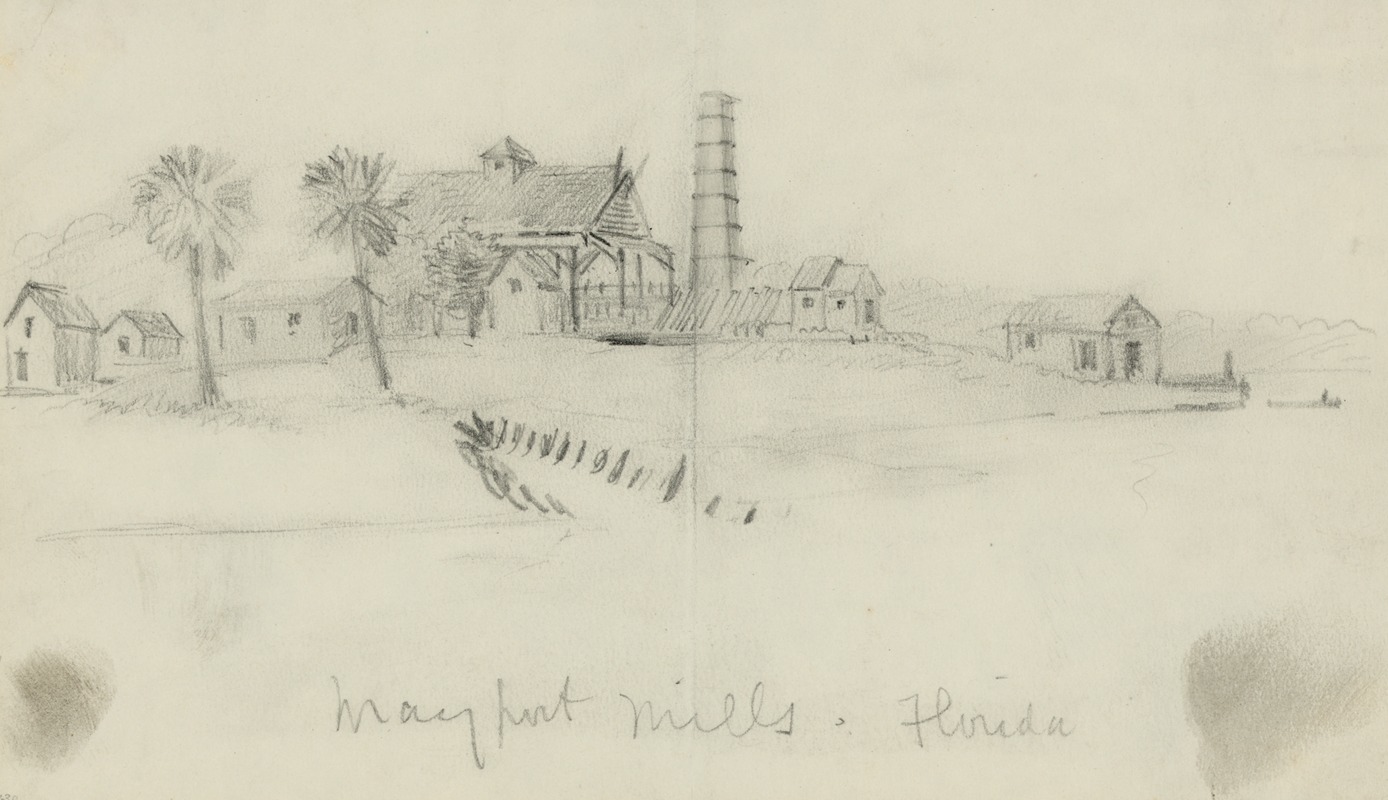 Alfred Rudolph Waud - Mayport Mills, Florida