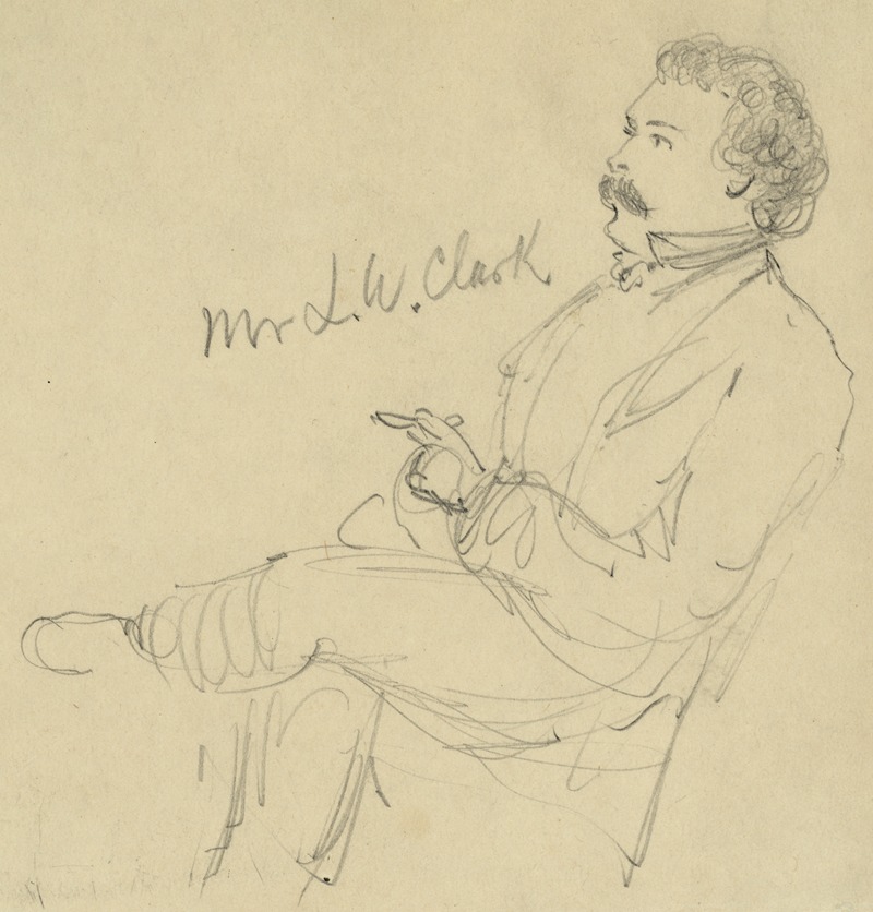 Alfred Rudolph Waud - Mr. L.W. Clark