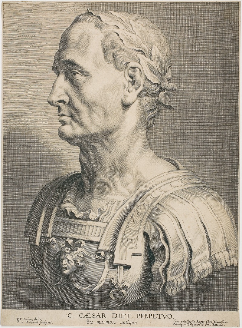 Boëtius Adamsz. Bolswert - Julius Caesar, Perpetual Dictator