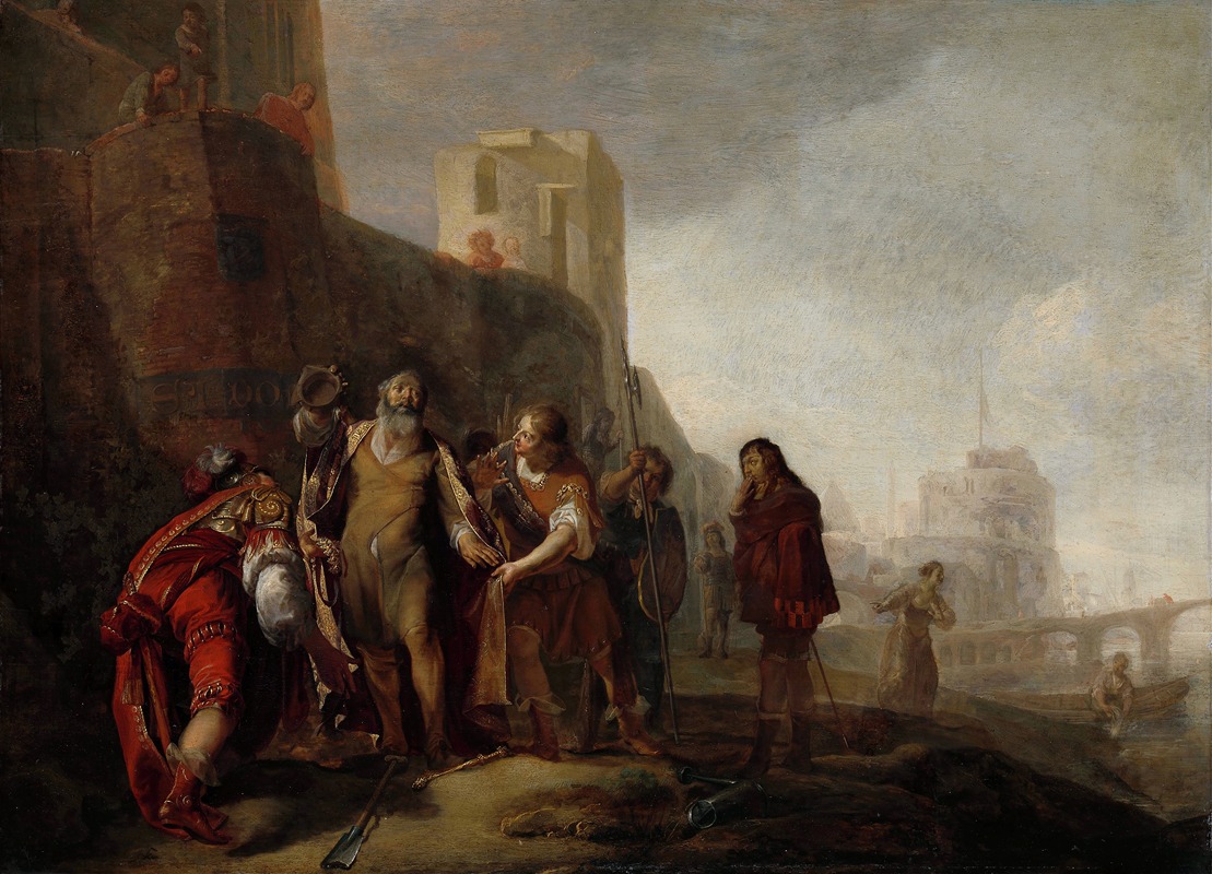 Nicolaus Knüpfer - The Legates of Alexander the Great Investing the Gardener Abdalonymus with the Insignia of the Kingship of Sidon