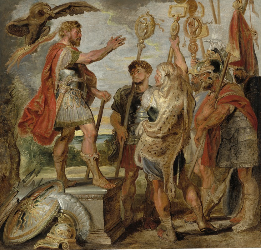 Peter Paul Rubens - Decius Mus Addressing the Legions