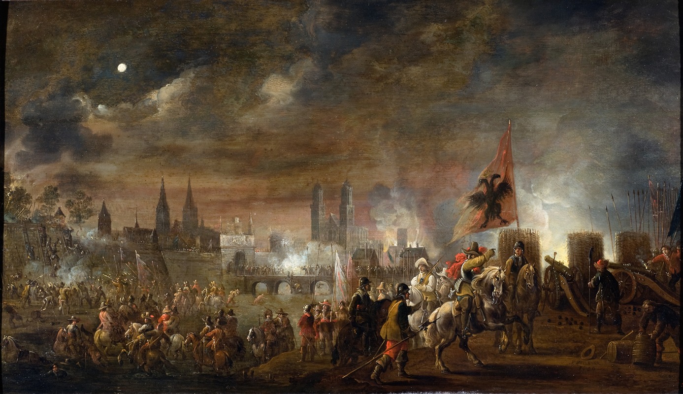 Pieter Meulener - The Siege of Magdeburg (1631)