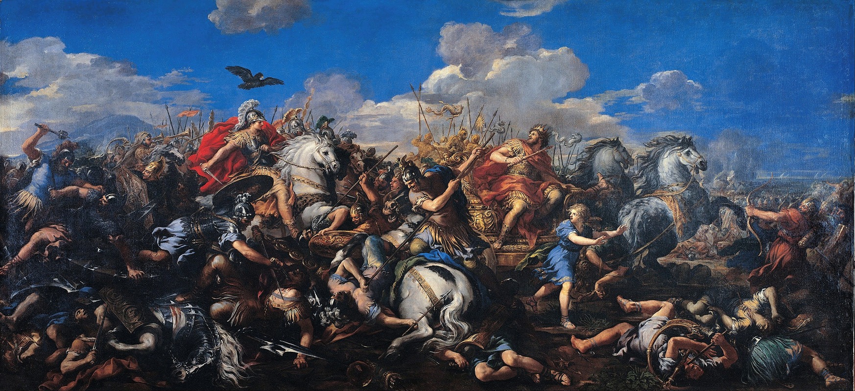 Pietro da Cortona - Battle of Alexander versus Darius