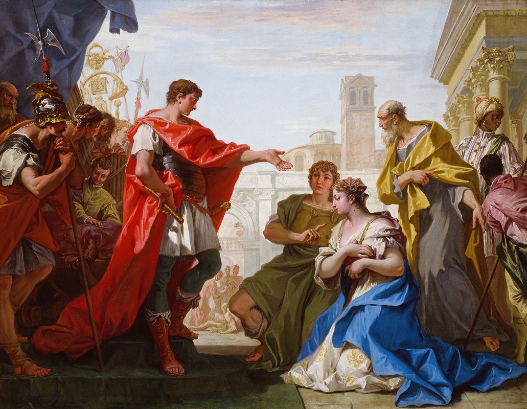 Sebastiano Ricci - The Continence of Scipio