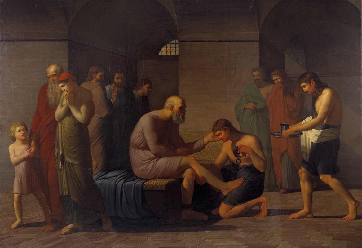 C.F. Høyer - Sokrates’ Død