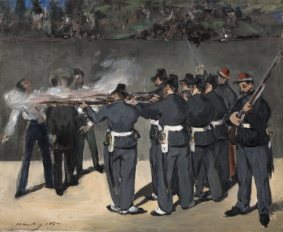 Édouard Manet - The Execution Of Emperor Maximilian