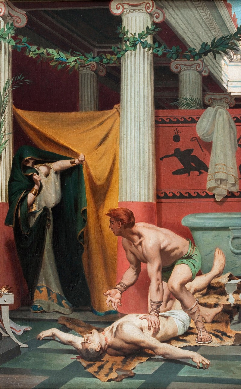 Fernand Pelez - Death Of The Emperor Commodus
