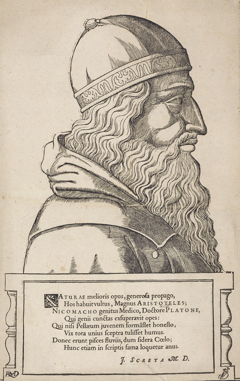 Hans Rudolf Manuel - Portrait Of Aristotle