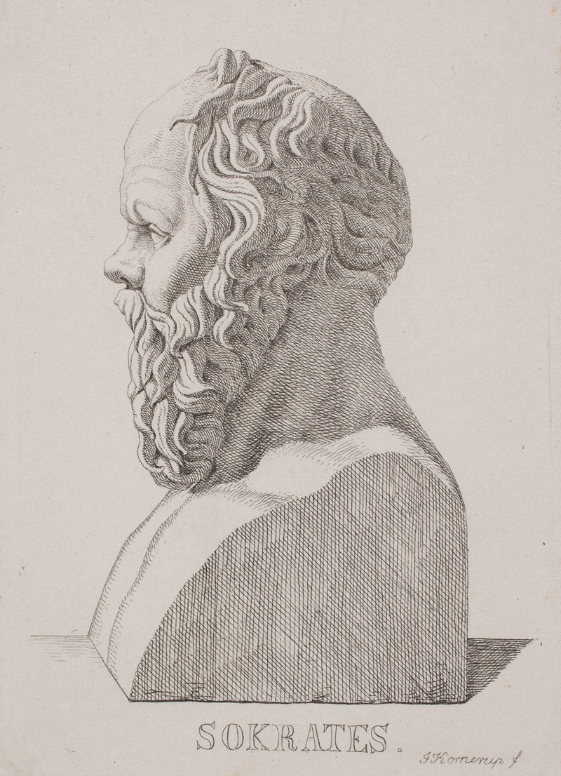 Jacob Kornerup - Buste Af Sokrates