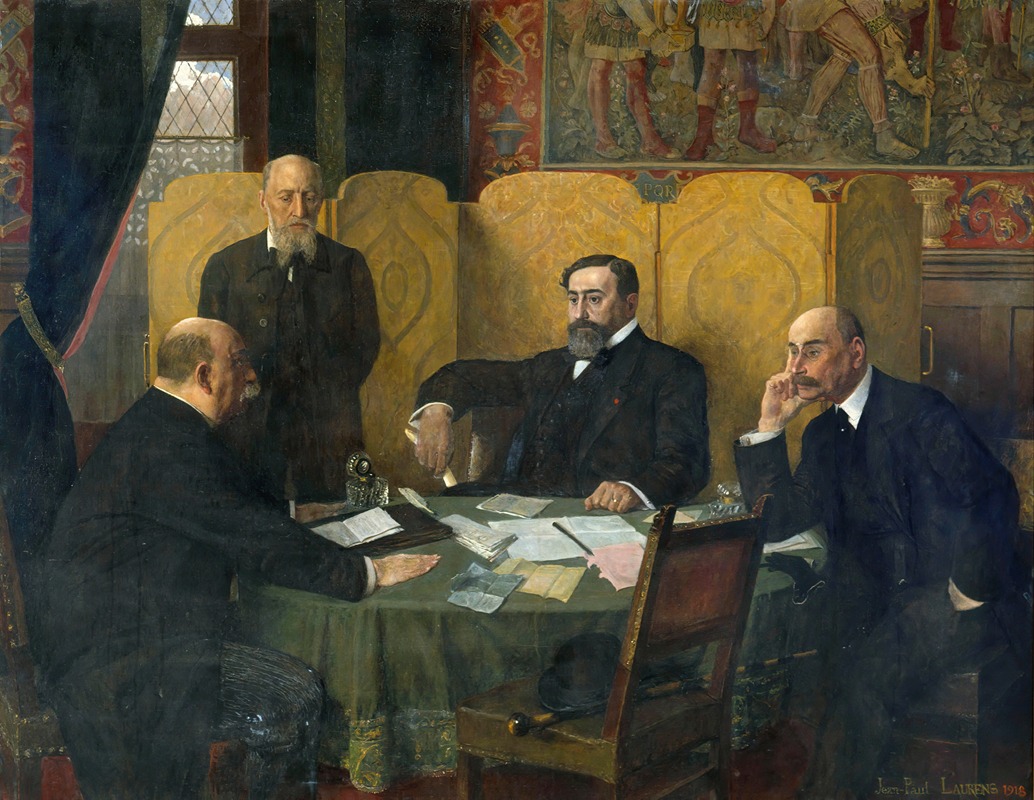 Jean-Paul Laurens - Le Comité de sécurité de la Ville de Paris et du département de la Seine, pendant la guerre de 1914-1918