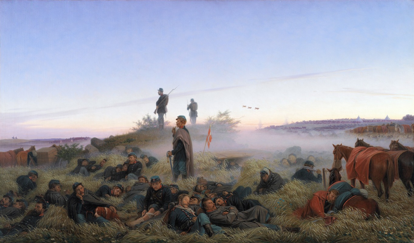Jørgen Sonne - The Morning After The Battle Of Isted, July 25, 1850