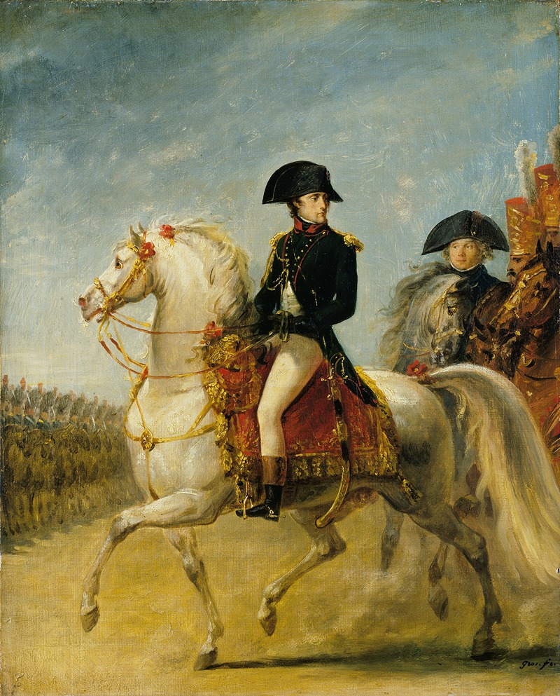 Antoine-Jean Gros - General Bonaparte reviewing Troops