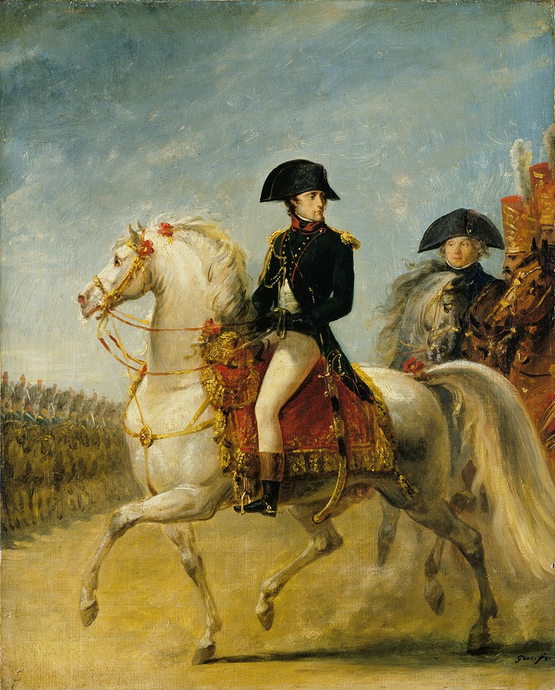 Napoleon Bonaparte General Henri Detaille Full Length Portrait Of