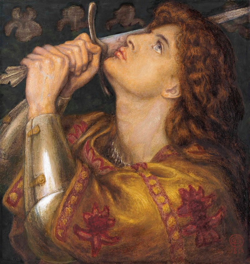 Dante Gabriel Rossetti - Joan of Arc