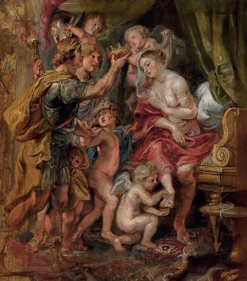 Peter Paul Rubens - Alexander and Roxana
