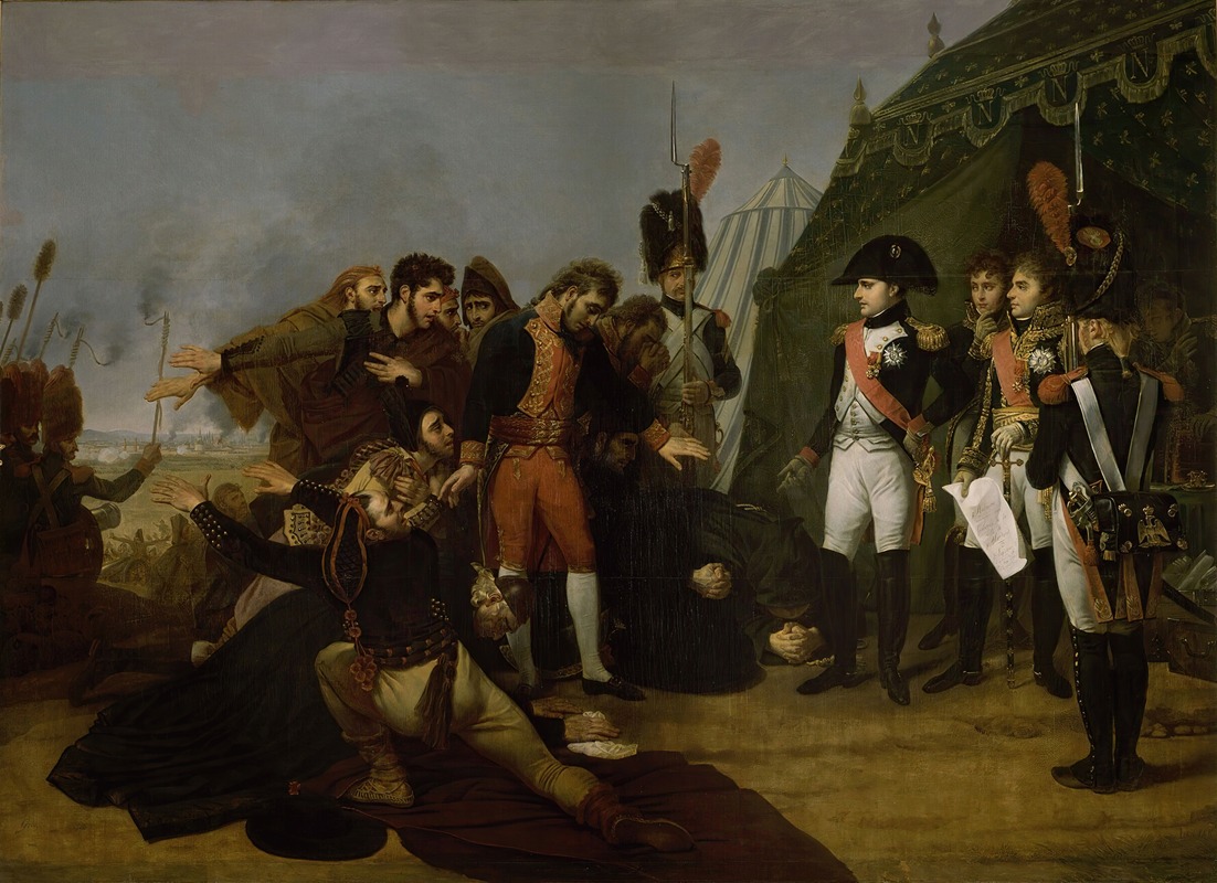 Antoine-Jean Gros - Napoleon accepts the surrender of Madrid, 4 December 1808