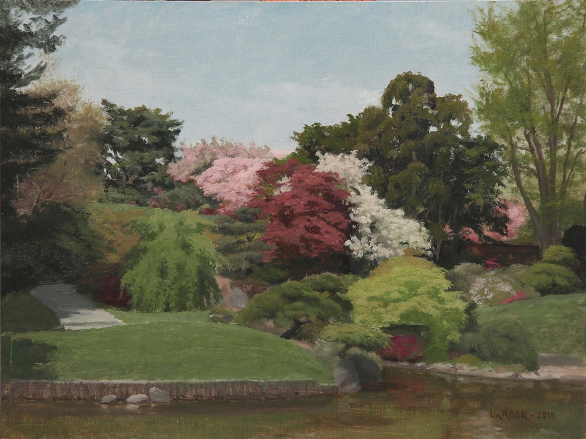 Joshua LaRock - Japanese hill and pond garden