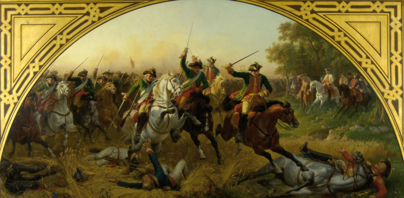 Karl von Blaas - Die Schlacht bei Kolin 1757