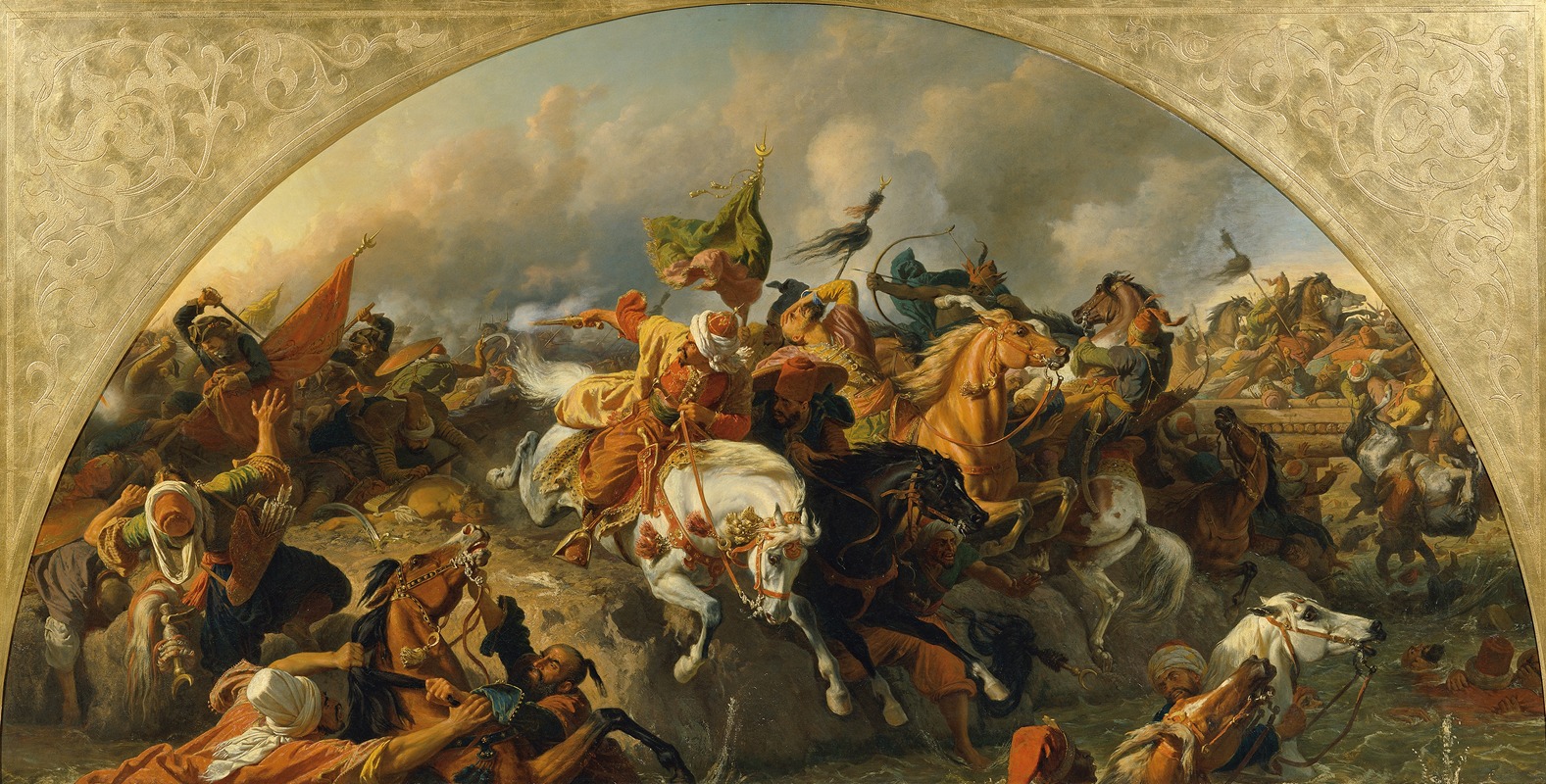 Karl von Blaas - Die Schlacht bei Zenta 1697