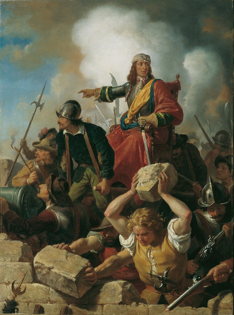 Karl von Blaas - Die Verteidigung Wiens gegen die Türken 1683