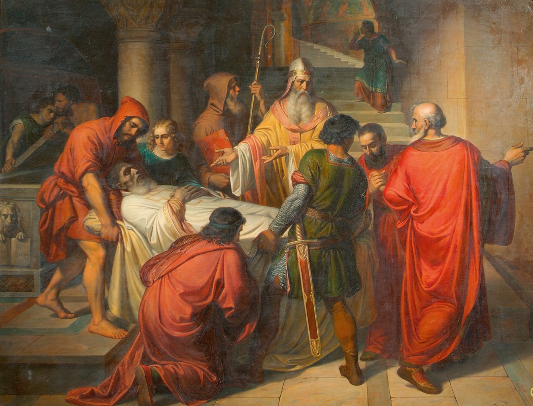 Michael Kovács - Übergabe des Leichnams des heiligen Markus in Alexandria an die Venezianer