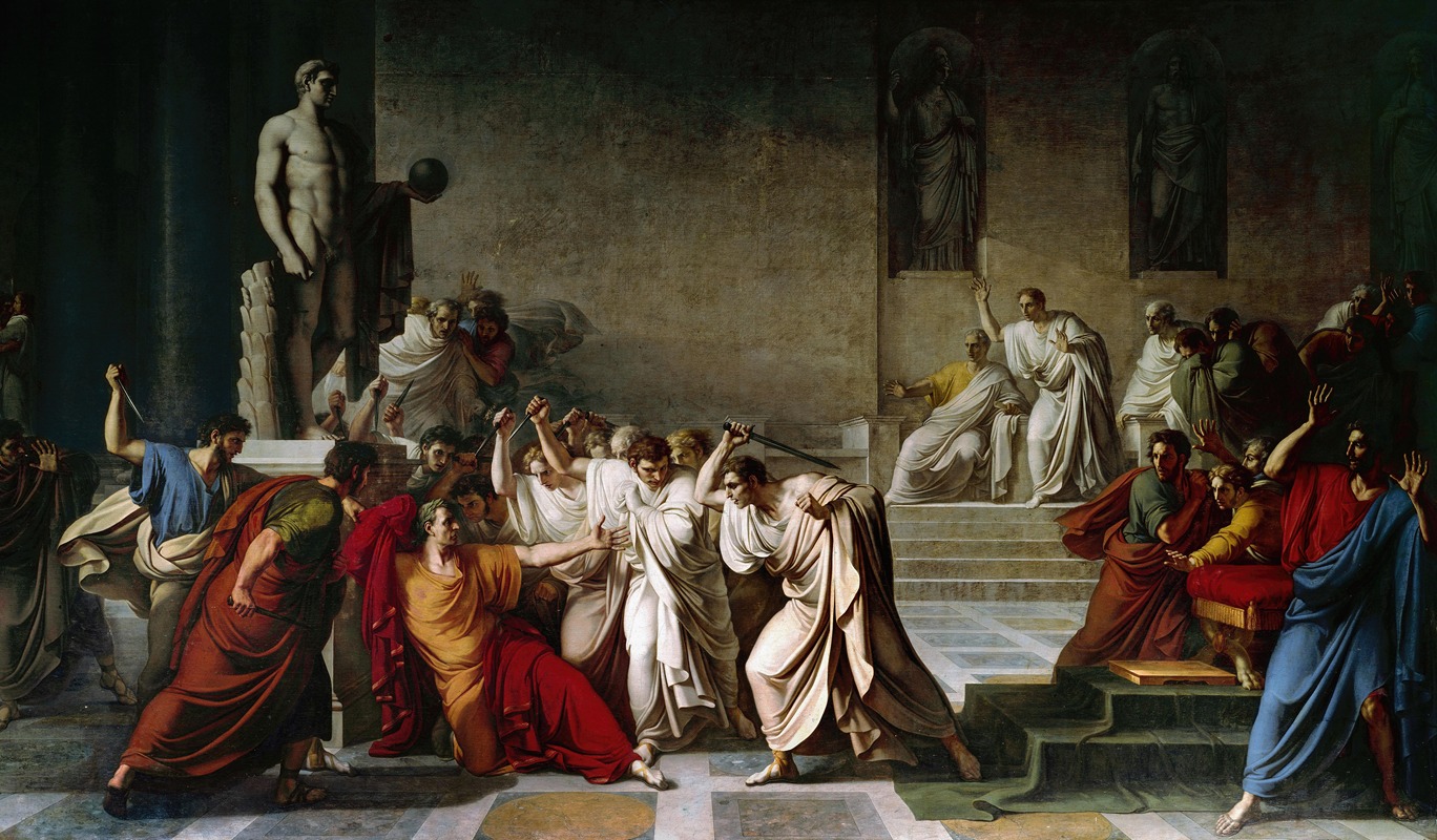 Vincenzo Camuccini - The Death of Caesar