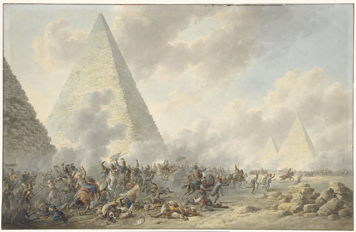 Dirk Langendijk - Battle of the Pyramids