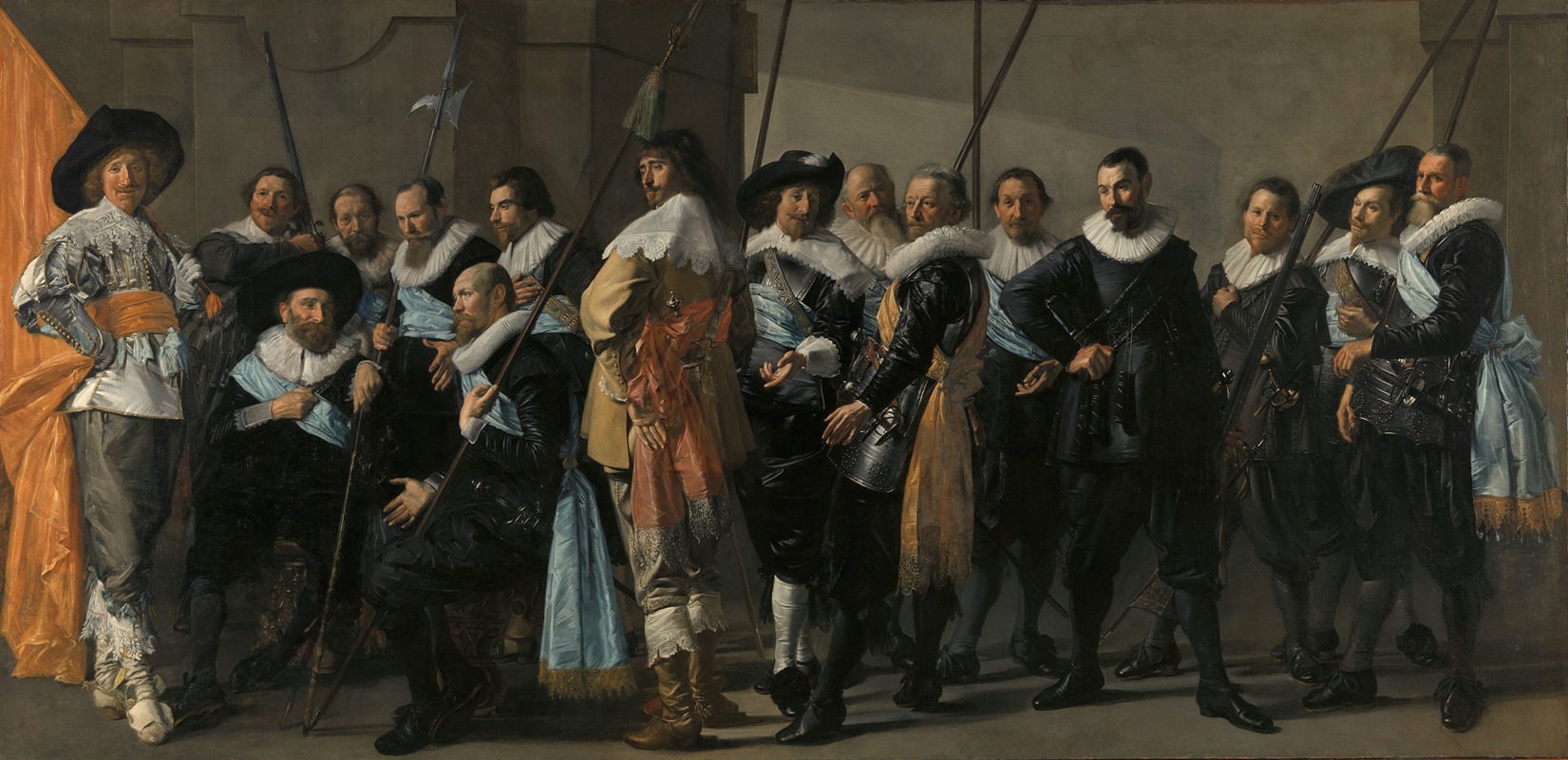 Frans Hals - Militia Company of District XI under the Command of Captain Reynier Reael, Known as ‘The Meagre Company’